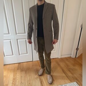 J.Crew Beige Ludlow Topcoat